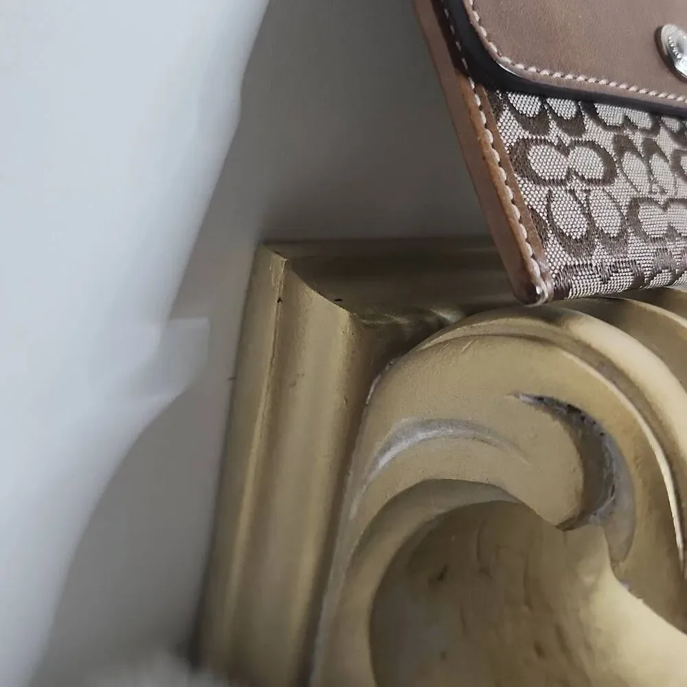 Coach Micro C Small Flap Card Wallet